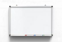 Das beste Whiteboard bleibt weiß und hält ewig