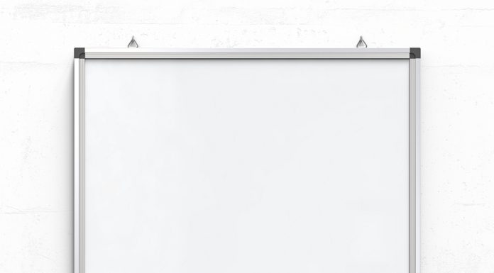 Das beste Whiteboard bleibt weiß und hält ewig