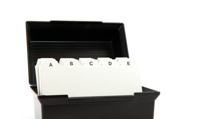 Die besten Visitenkartenboxen